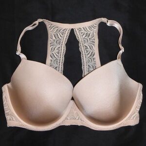 Paramour Size 40C Carolina Seamless Plunge Racerback Bra EUC